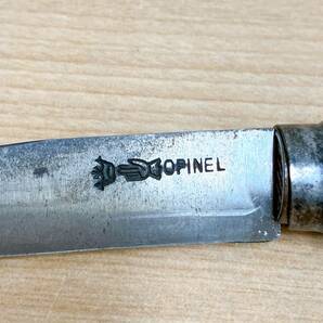 【OPINEL MADE IN FRANCE La Main Couronnee NO.10 VIROBLOC BREVETE オピネル 折りたたみ ナイフ】 刃物/キャンプ/アウトドア/K64-081の画像2