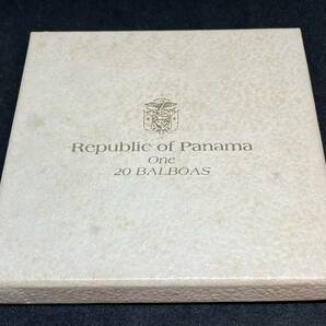 △パナマ共和国 20バルボアコイン 1973年△nm425の画像1