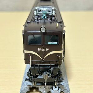 天賞堂 直流電気機関車 EF58形 56号機（大窓）ぶどう色 『つばめ・はと』 牽引機 No.12094 注意事項あり！の画像5