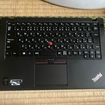 Lenovo Thinkpad X250 の日本語キーボードとパームレストのセット_画像1