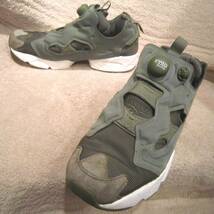 リーボック インスタポンプフューリーOG（AR3237）カーキ　26㎝ US8　　　　　Reebok INSTAPUMP FURY OG　2016年製　ポンプ正常　　wj2404a_画像1