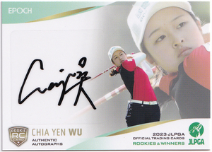 【ウー チャイェン/RC/137枚限定】2023 EPOCH JLPGA 女子プロゴルフ ROOKIES & WINNERS 直筆サイン 018/137