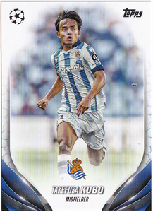 【久保建英/Takefusa Kubo】2023-24 Topps UEFA Club Competitions Base