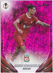 【ソボスライ/Dominik Szoboszlai】2023-24 Topps UEFA Club Competitions Pink Sparkle