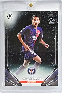 【イーサン・ムバッペ/Ethan Mbappe/RC】2023-24 Topps UEFA Club Competitions Icy Black 07/10