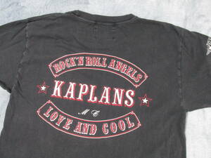 《山部光彦・私物》原宿BIG BROS　KAPLANS　カプランズ　Tシャツ　ロックバンド