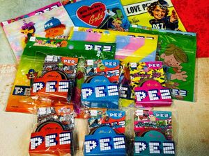 PEZ ペッツ ジッパーバッグ マスキングテープ 12点セット アメキャラ まとめ売り