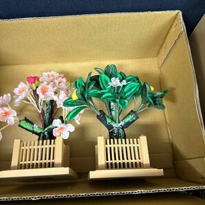 ◆保管品 ひな祭り 桜橘 まとめ売り 5点 大きさいろいろ 雛人形 節句用品 雛道具 桃の節句 飾り インテリア 造花 邪気払い 魔除け158-43の画像9