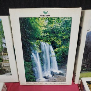 ★中古 ジグソーパズル まとめ売り 風景 景色 1000ピース 500ピース 京都 岐阜 札幌 156-35の画像6