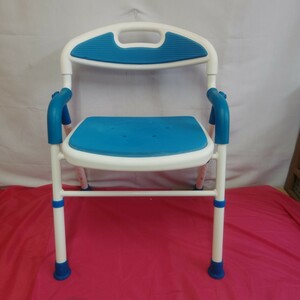 *[ gut li is bili. shower chair ] secondhand goods shower bench G-STYLE nursing bathing assistance bath chair bath chair folding 152-88