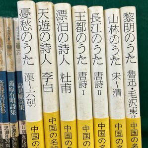 □/古本/現代詩文庫1001〜1014巻/新選現代詩文庫101〜108巻/中国の名詩3〜9巻/パイプのけむり/現代詩論大系1〜6巻/164-26の画像7