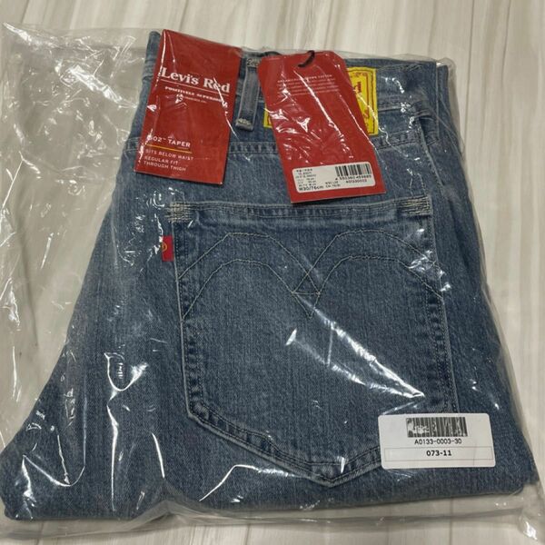 [リーバイス] Levis (R) RED 502 レギュラーテーパー デニム ジーンズ メンズUSW30L32新品未使用。