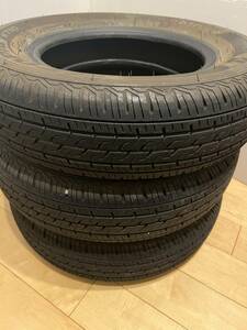 ブリヂストン(BRIDGESTONE) タイヤ 3本　エコピア　Ｒ710　145/80Ｒ12　80/78Ｎ