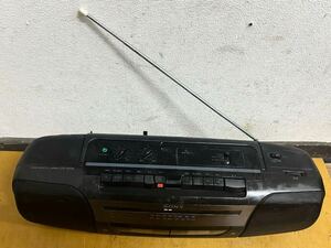 【動作良品】SONY CFS-W338 ソニー ラジカセ FM AM ラジオ カセット ■06年