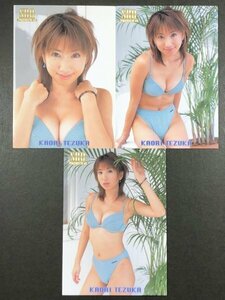 手塚 香織　SRQ PREMIUM 02　34・35・36　3枚セット　レースクイーン　水着 グラビア アイドル トレカ トレーディングカード　