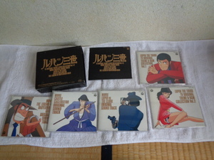 CD Lupin III 5 sheets set set / tv original Thema &BGM Vol.1.Vol.2*k loan human mamo-*kali male Toro. castle *babi long. yellow gold legend / superior article 