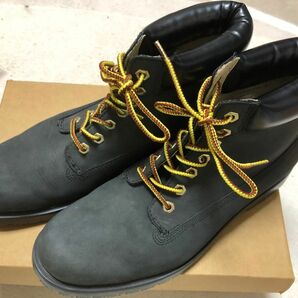 値下げ　ホーキンス　HL49014 LACE UP BOOT ブラック レザーブーツ レースアップ　26cm