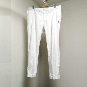 ◆23区GOLF　ニジュウサンク ゴルフ　メンズ　薄手パンツ　105サイズ　ホワイト　白　スポーツ