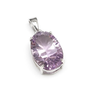  pink amethyst pendant top No.1[1 point thing ] / 60-18 AM-PT1