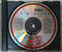 Ramones It's Alive 旧規格国内盤中古CD ラモーンズ・ライヴ イッツ・アライブ live best ベスト WPCP-3502 _画像3