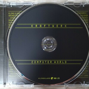 kraftwerk computer World 旧規格リマスター紙ケース帯付国内盤中古CD クラフトワーク コンピューター・ワールド TOCP-70815 2500円盤の画像5