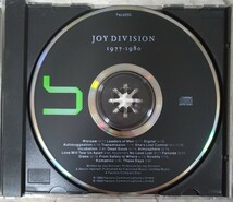 JOY DIVISION 1977 - 1980 substance 旧規格輸入盤中古CD ジョイ・ディヴィジョン サブスタンス best ベスト new order ニュー・オーダー_画像3