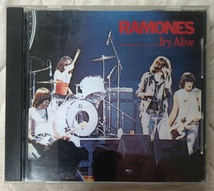 Ramones It's Alive 旧規格国内盤中古CD ラモーンズ・ライヴ イッツ・アライブ live best ベスト WPCP-3502 