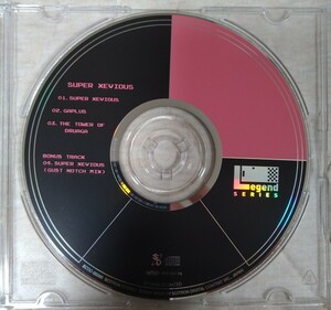 Super Xevious 廃盤国内盤中古CD スーパーゼビウス ギャプラス ドルアーガの塔 ナムコ namco 細野晴臣 SCDC-00099 盤のみ