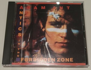 ADAM AND THE ANTS antics in the forbidden zone 廃盤輸入盤中古CD アダム ＆ ジ・アンツ ant ベスト best EK46819