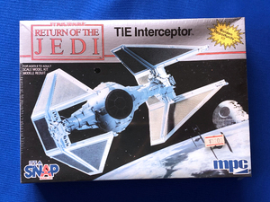 MPC Star Wars Jedi. ..[TIE Interceptor / Thai Inter Scepter ] shrink unopened not yet constructed goods / RETURN OF THE JEDI