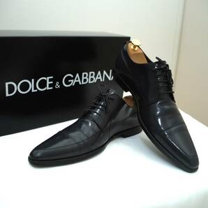 Dolce & Gabbana ドルチェ&ガッバーナ ドレスシューズ 革靴 ビジネスシューズ イタリア製（７）26.5cm 参考価格9万円の画像1