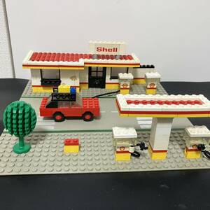 1978年製 377 シェルサービスステーション 色々まとめて出品中kg ビンテージ オールド 当時 レトロ Lego（レゴ） shell ガソリンスタンド