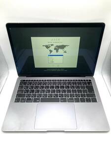 【7158】通電動作確認済 Apple MacBook Air A1932 EMC 3184 Retina 2018(or2019) スペースグレイ Core i5/メモリ8GB 初期化済 ノートPC