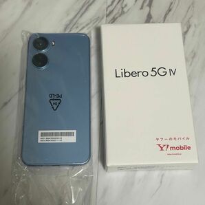 新品未開封　最新Android Libero5G Ⅳ ブルー　未使用新品　撮影で出したのみ　SIMフリー 残債なし　ワイモバイル