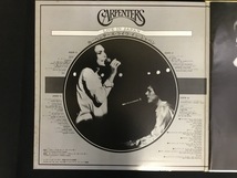 『LP レコード 帯付 2枚組 CARPENTERS カーペンターズ LIVE IN JAPAN ライブ イン ジャパン スパースター シング トップオブザワールド 』_画像3