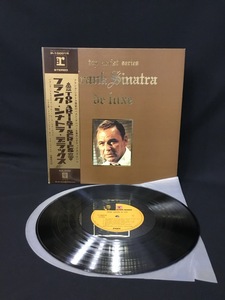 『LP レコード 国内盤帯付 FRANK SINATRA DELAUXE フランクシナトラ 見開きライナー有 JAZZ』