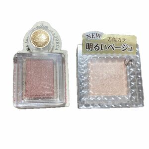 マジョリカマジョルカアイシャドウBE384とセザンヌアイシャドウ2点セット売り