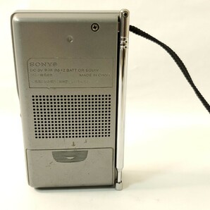 SONY FM AM ラジオ動作確認済み 携帯ラジオ コンパクトラジオ 昭和レトロ ポータブルの画像3