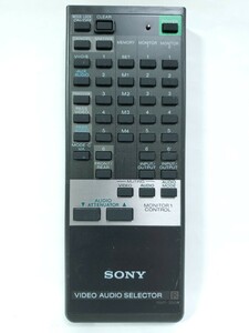 SONY RMT-3000 リモコン ソニー オーディオリモコン ビデオ オーディオ セレクター SB-V3000 用 動作確認◯