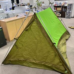 ムーンライトテント3型 グリーン 使用1回 mont-bell テント ゆるキャン の画像6