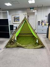 ムーンライトテント3型　グリーン　使用1回　mont-bell テント ゆるキャン _画像5