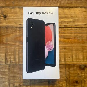 Galaxy A23 5G SCG18 5.8インチ メモリー4GB ストレージ64GB ブラック