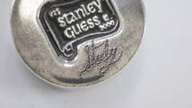 スタンリーゲス　ラウンド　ウッド　スカル　ネックレス　トップ　SV925　STANLEY GUESS_画像7