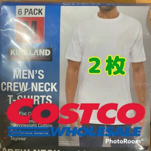 コストコカークランド メンズ白Tシャツ M