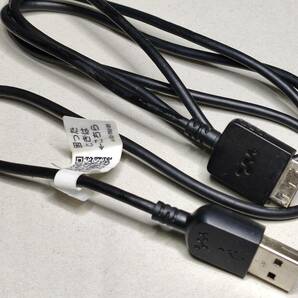 SONY ソニー 純正 ウォークマン WALKMAN WM-PORT 用 WMC-NW20MU USBケーブル 2本セットの画像5