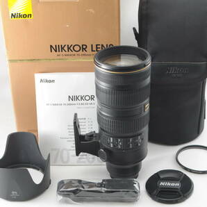 ★美品・箱付★ Nikon ニコン AF-S NIKKOR 70-200mm F2.8 G ED VR II カビ、クモリ無し #1539の画像1