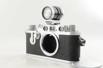 ★美品★ Leica IIIf 3f レッドダイヤル セルフタイマー付 ライカ バルナック型 TEWE Polyfocus View Finder ドイツ製 35-200 #1538_画像1