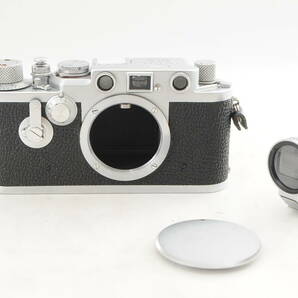 ★美品★ Leica IIIf 3f レッドダイヤル セルフタイマー付 ライカ バルナック型 TEWE Polyfocus View Finder ドイツ製 35-200 #1538の画像2