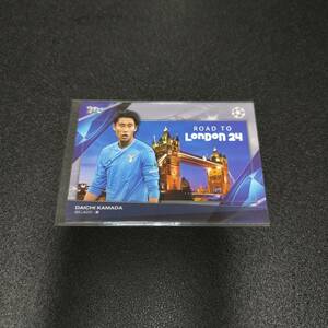 【鎌田大地】2023/24 Topps UEFA Club Competitions ROAD TO FINAL Card