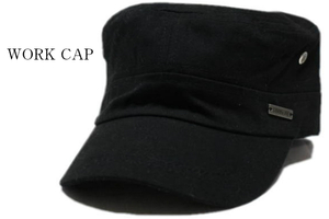 コットン ワークキャップ 新品 シンプル ブラック スポーツ ゴルフ ウォーキング アウトドア 作業帽 帽子 メンズ レディース